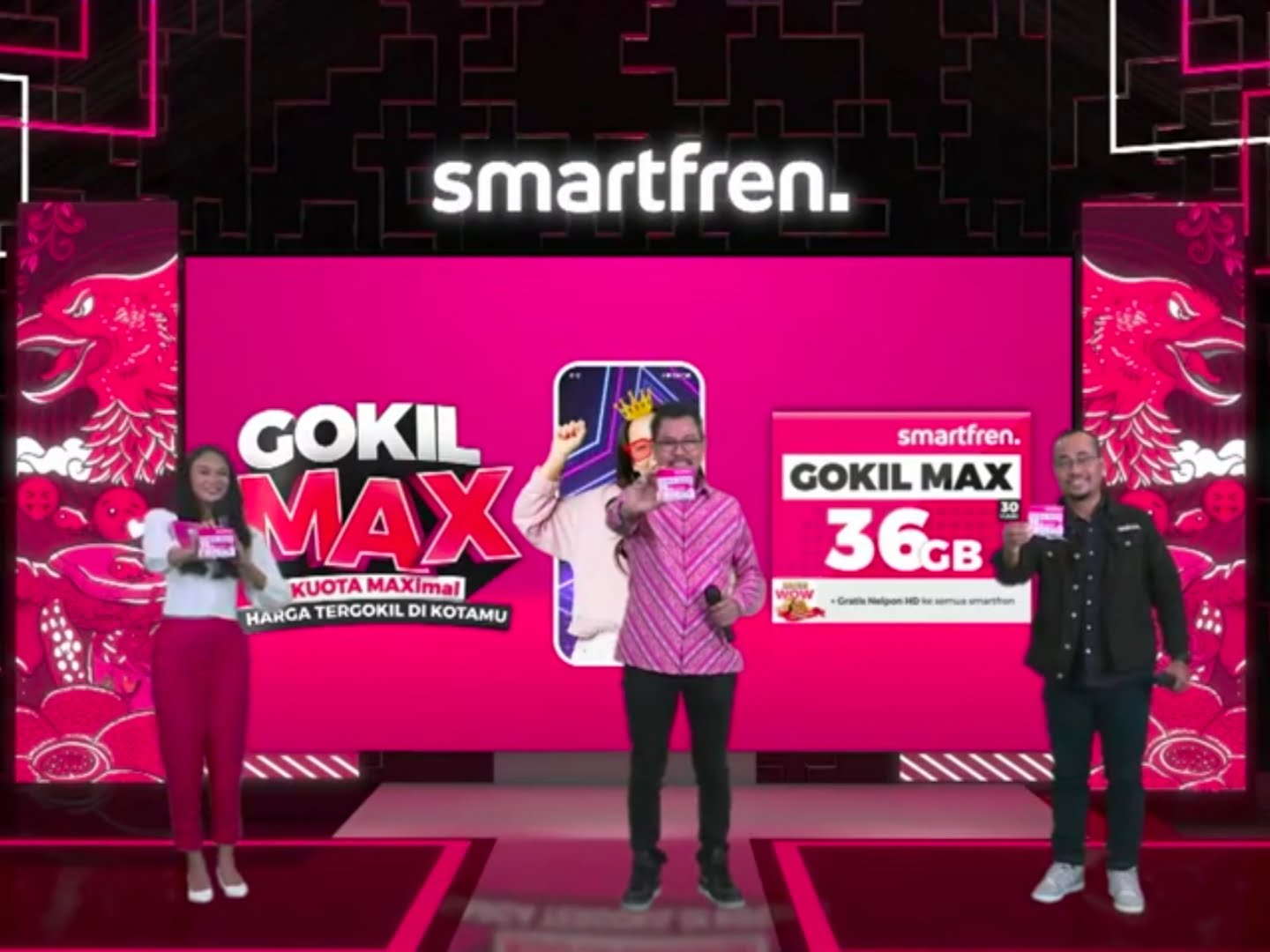 Smartfren Luncurkan Paket GOKIL MAX, Harga Mulai Rp 30.000