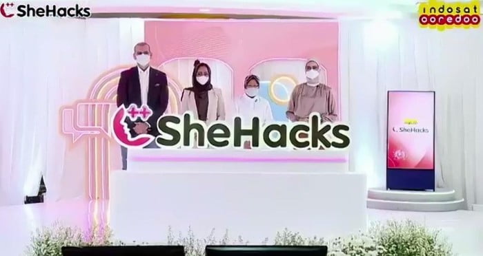 Indosat Ooredoo SheHacks 2021, Dukung Potensi Perempuan Indonesia Lewat Teknologi