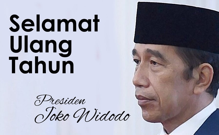 Presiden Jokowi Ultah, Netizen Ramai Ucapkan #HBDJokowi60