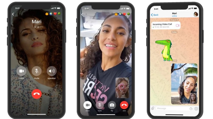 Telegram Sekarang Bisa Video Call Ramai-ramai