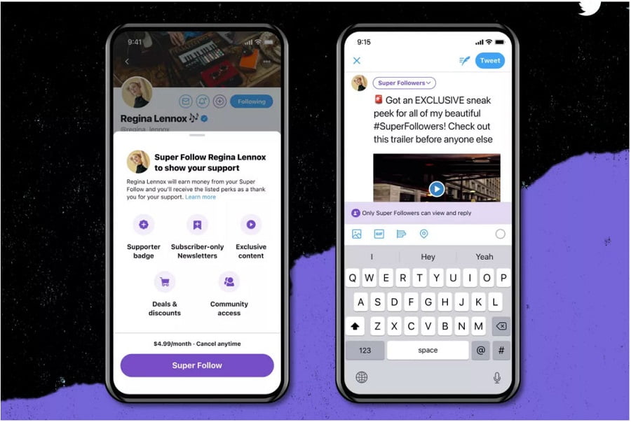 Twitter Siapkan Fitur Super Follows, Apa Itu?