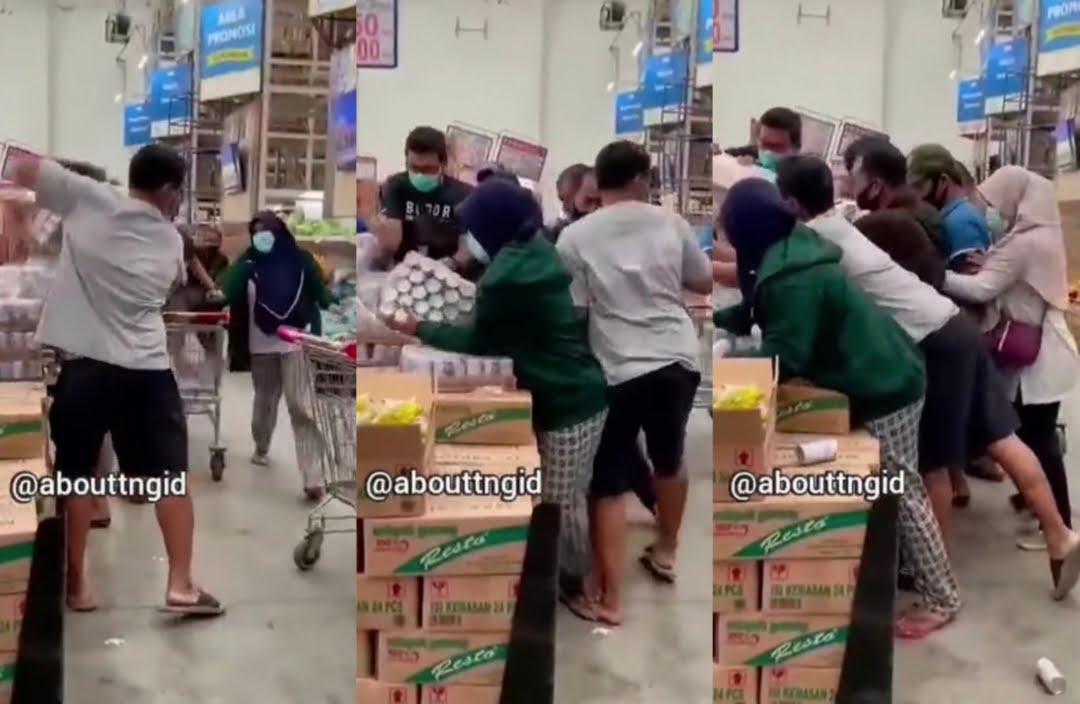 Viral Panic Buying Susu Kaleng, Tuai Komentar Netizen