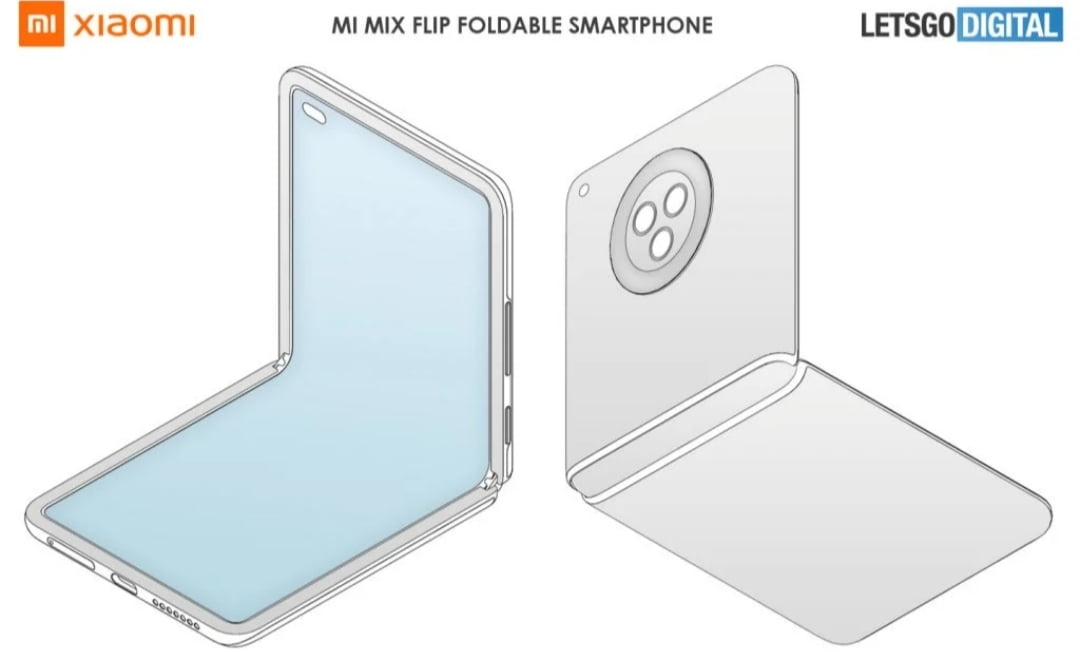 Smartphone Layar Lipat Xiaomi Terungkap, Mirip Samsung Galaxy Z Flip