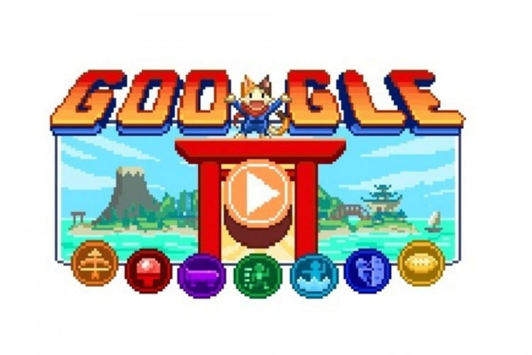 Google Doodle Olimpiade Tokyo Berupa Game 16-bit, Bisa Dimainkan