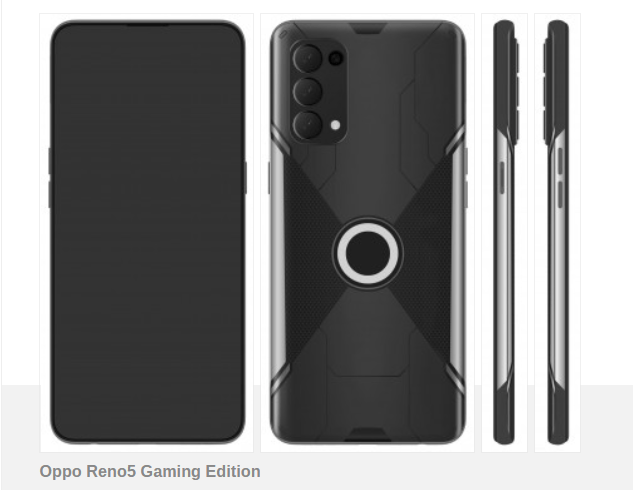 Bocoran Smartphone Oppo Reno5 Edisi Gaming