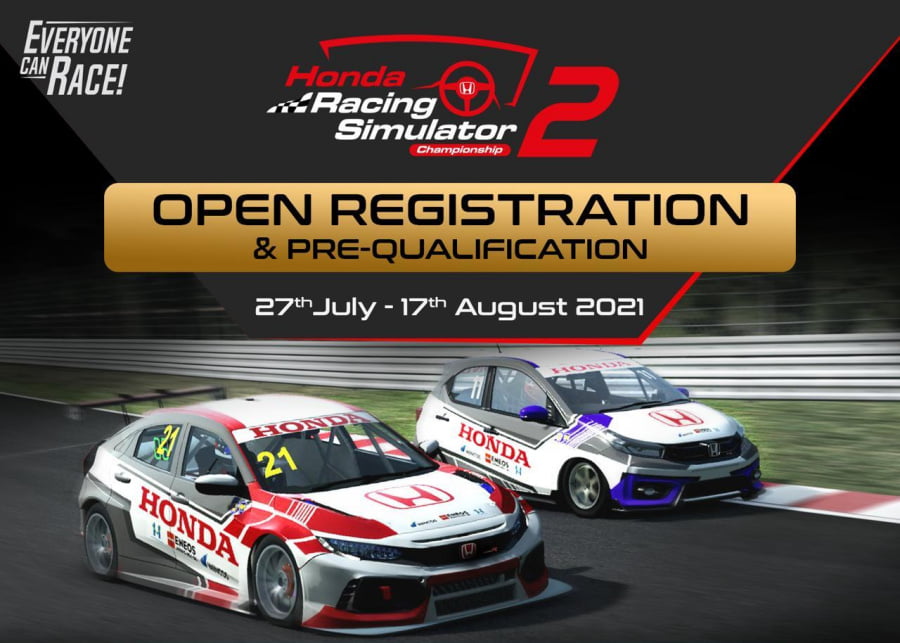 Honda Racing Simulator Championship 2 Kembali Digelar