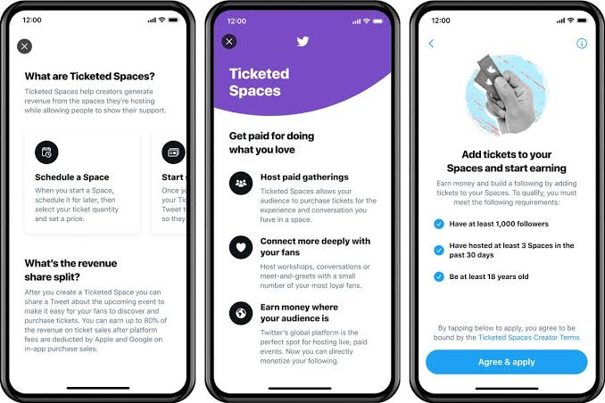 Twitter Spaces Resmi Digulirkan, Pengguna Bisa Cari Cuan