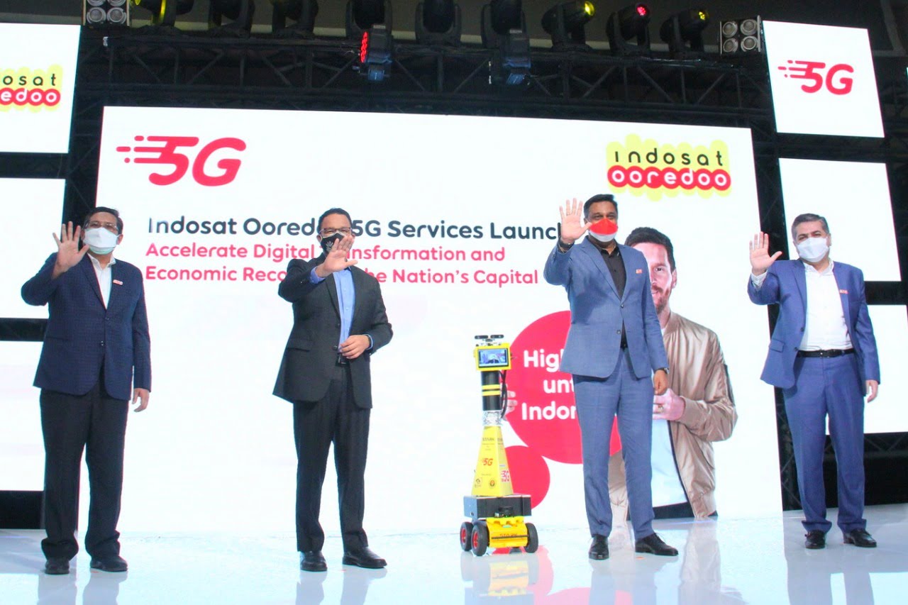 Indosat Ooredoo Luncurkan Layanan 5G di Jakarta