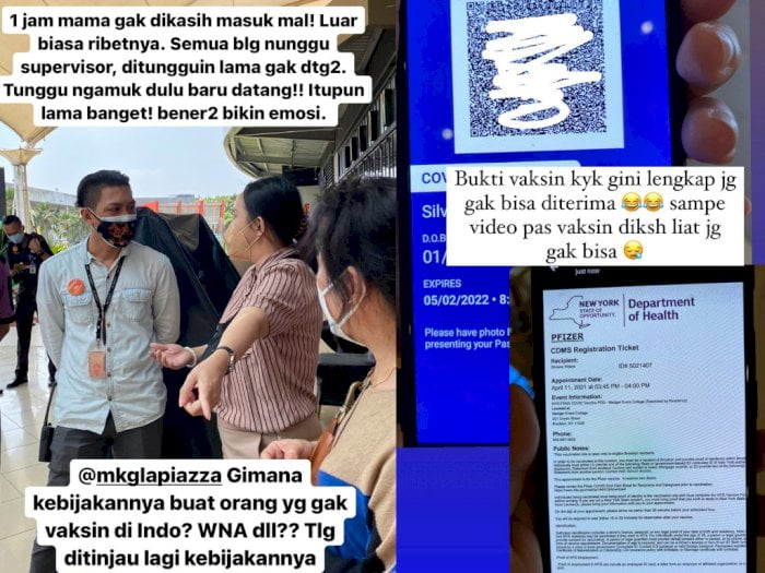 Viral WNI Ditolak Masuk Mall Karena Vaksin di Luar Negeri