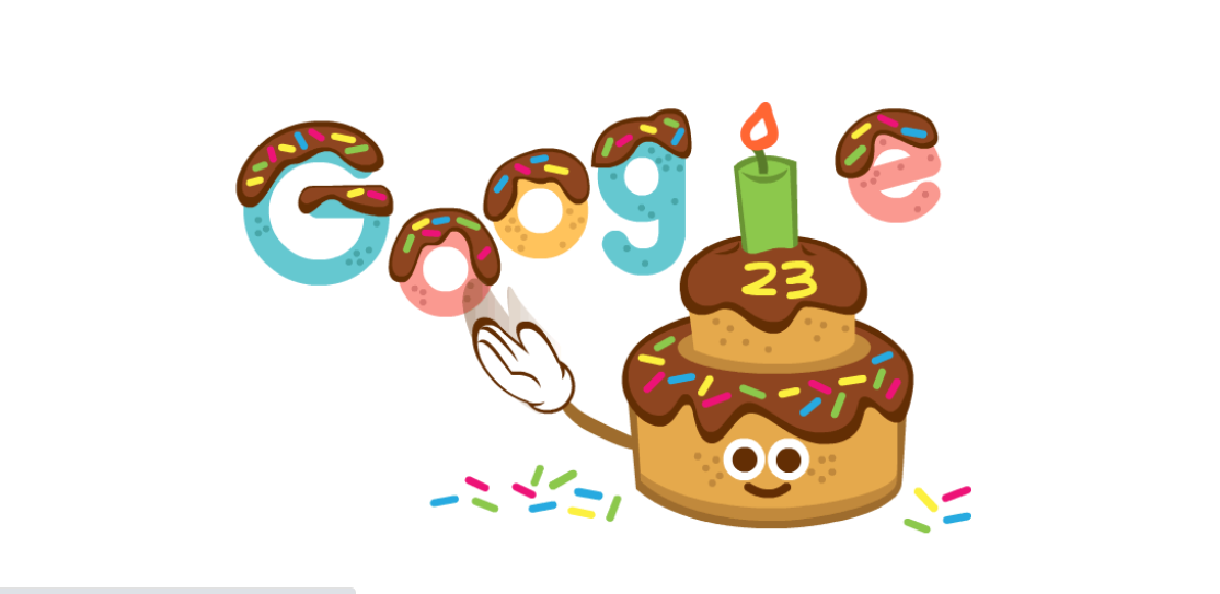 Doodle Istimewa Perayaan Ulang Tahun Google Ke-23