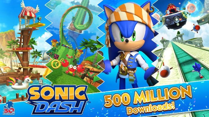Game Sonic Dash Tembus 500 Juta Unduhan, Raup Untung Ratusan Miliar Rupiah