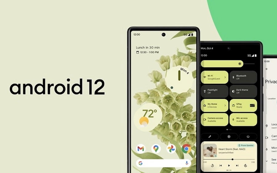 Android 12 Resmi Meluncur