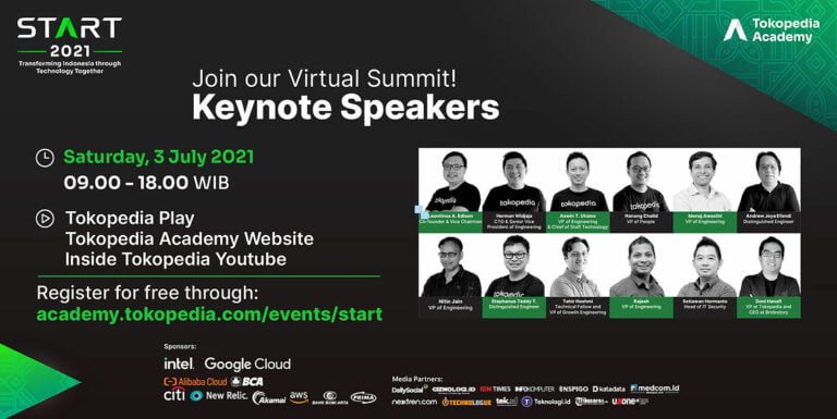 Tokopedia START Summit 2021 Dorong Transformasi Indonesia Lewat Teknologi