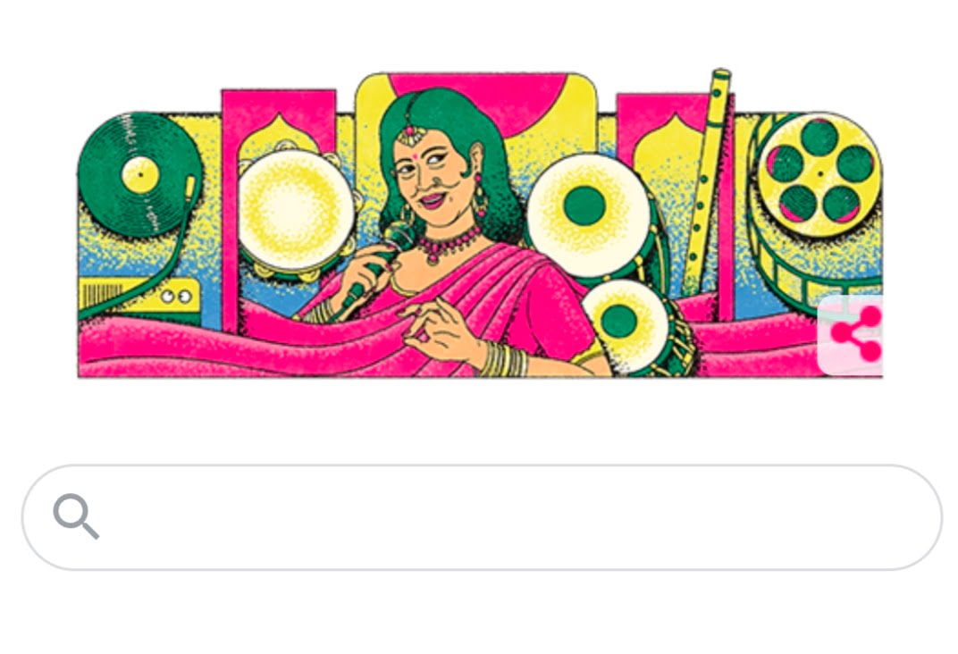 Pedangdut Legendaris Ellya Khadam Tampil di Google Doodle Hari Ini