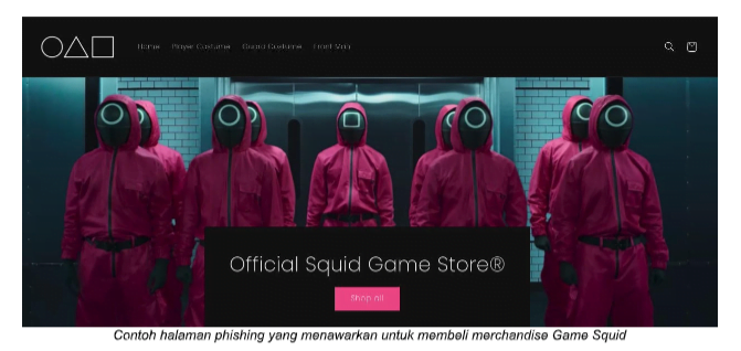 Waspada Jebakan Penipuan Squid Game Abal-abal di Internet