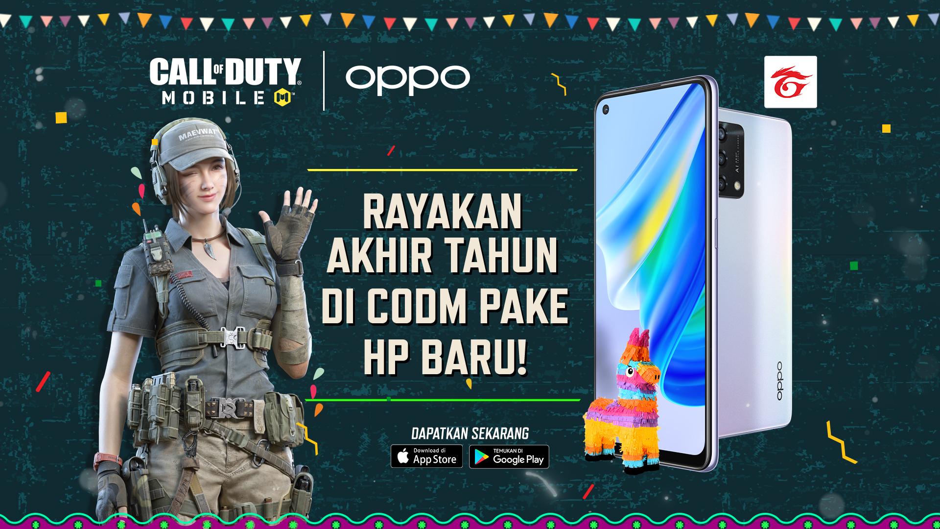 Menangkan OPPO A95 Dengan Mainin Event Special di Garena Call of Duty: Mobile