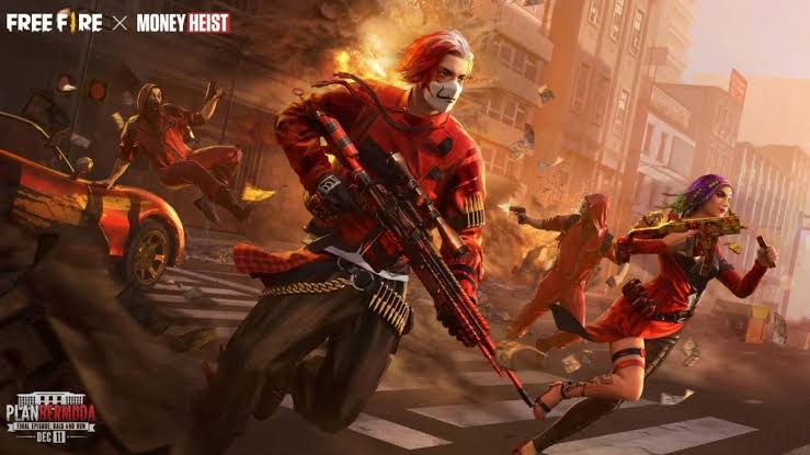 Garena Free Fire Bikin Event Kolaborasi Lagi Bareng Serial Money Heist