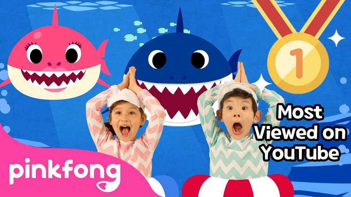 Video Baby Shark di Youtube Pecah Rekor, Ditonton 10 Miliar Kali!