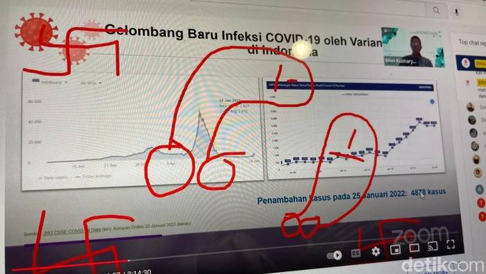 Waduh, Webinar Vaksin COVID-19 BRIN Disusupi Gambar Kelamin dan Nazi!