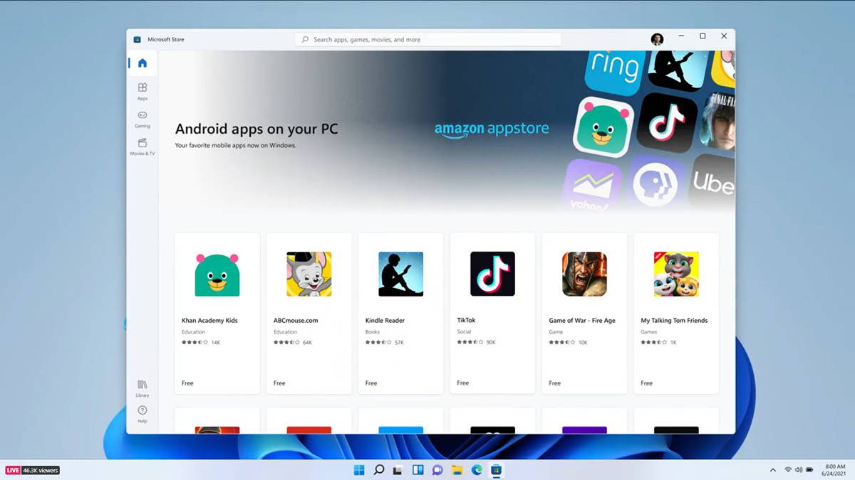 Syarat Pakai Aplikasi Android di Windows 11