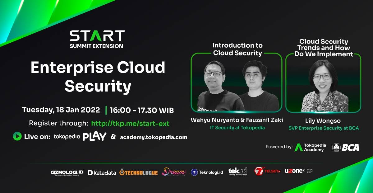 Tokopedia Beber Serba-Serbi Seputar Cloud Security