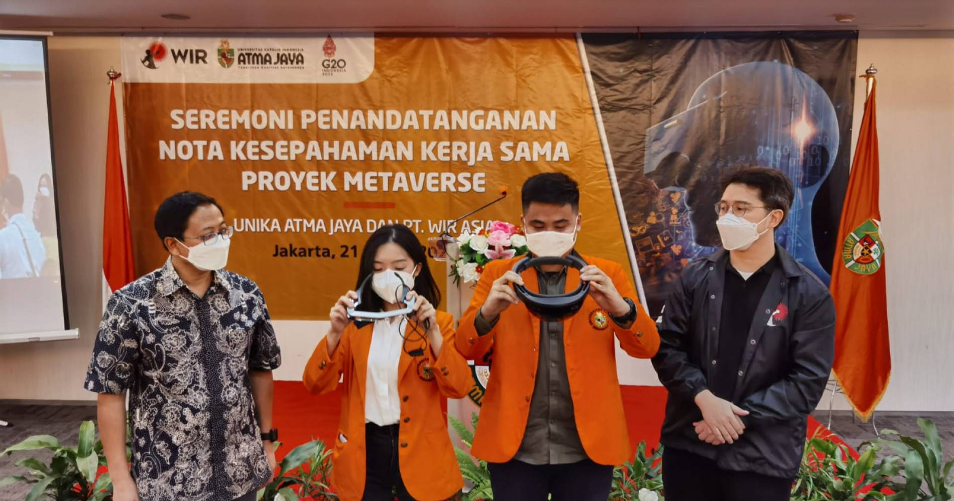 Pertama di Indonesia, Unika Atma Jaya Jajal Perkuliahan di Metaverse