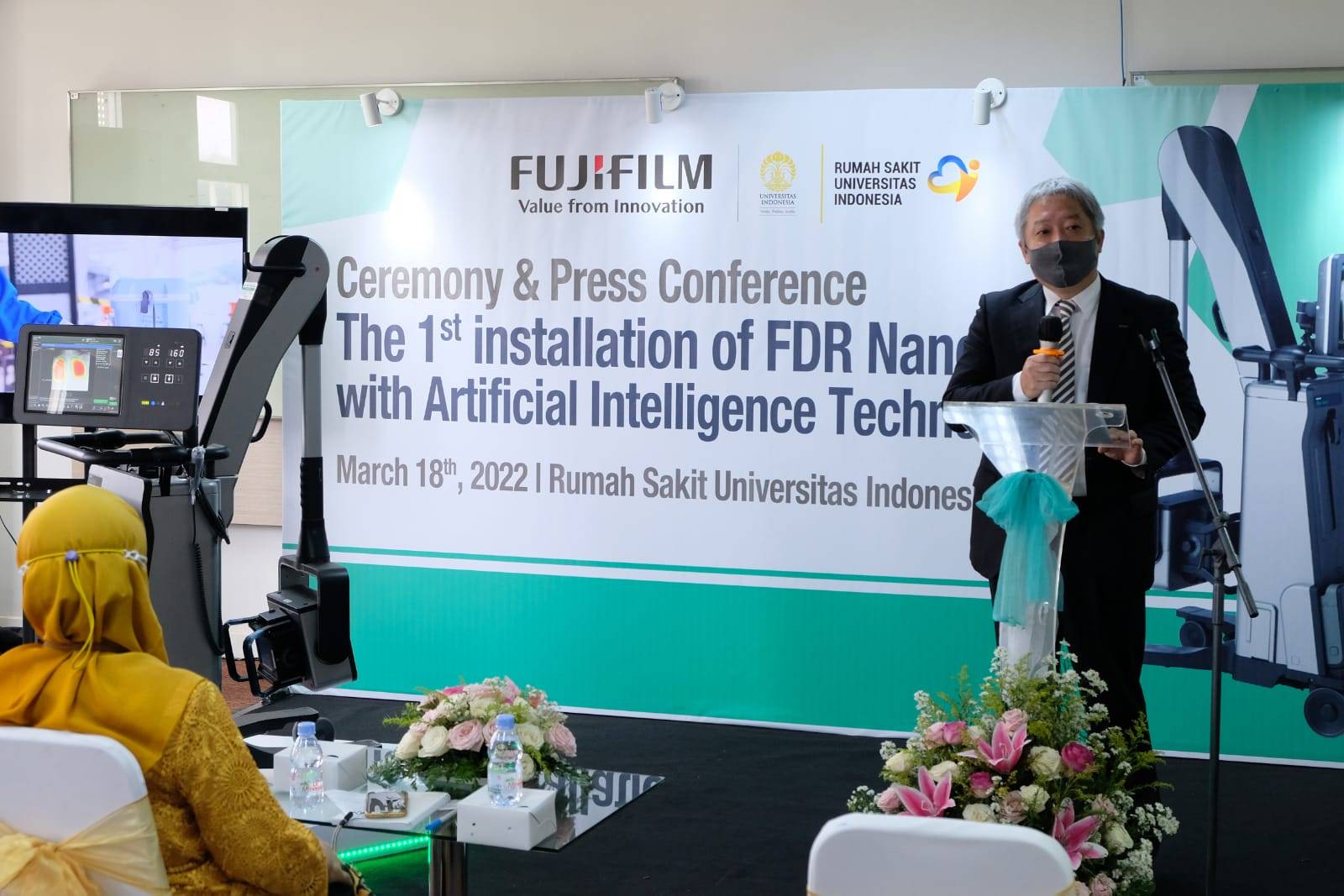 FUJIFILM Hadirkan Instalasi Mobile Digital X-Ray dengan Teknologi AI di RSUI