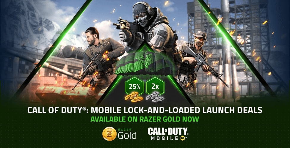 Waktunya untuk 'Lock-and-Loaded' dengan Razer Gold di Call of Duty: Mobile