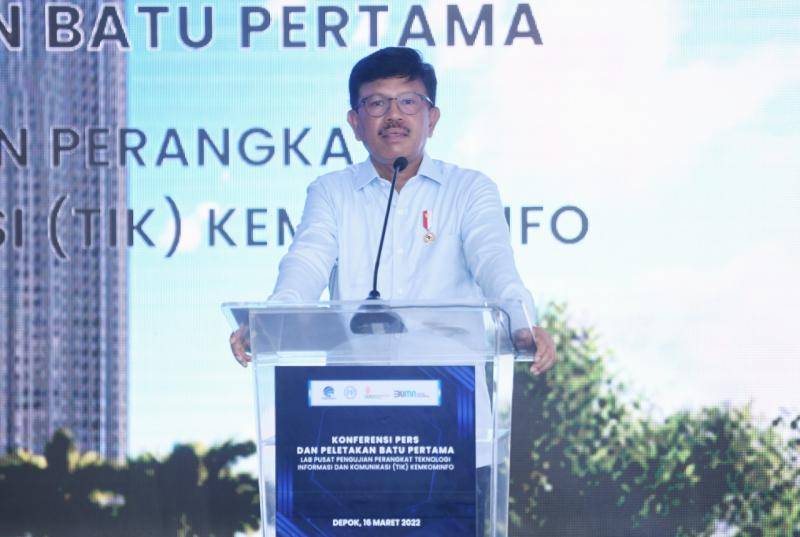 Percepat Integrasi Tranformasi Digital Global, Menteri Johnny Dorong Terapkan TKDN
