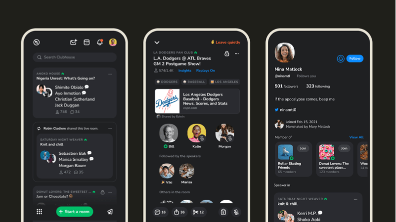 Clubhouse Luncurkan Fitur Dark Mode untuk Android dan iOS