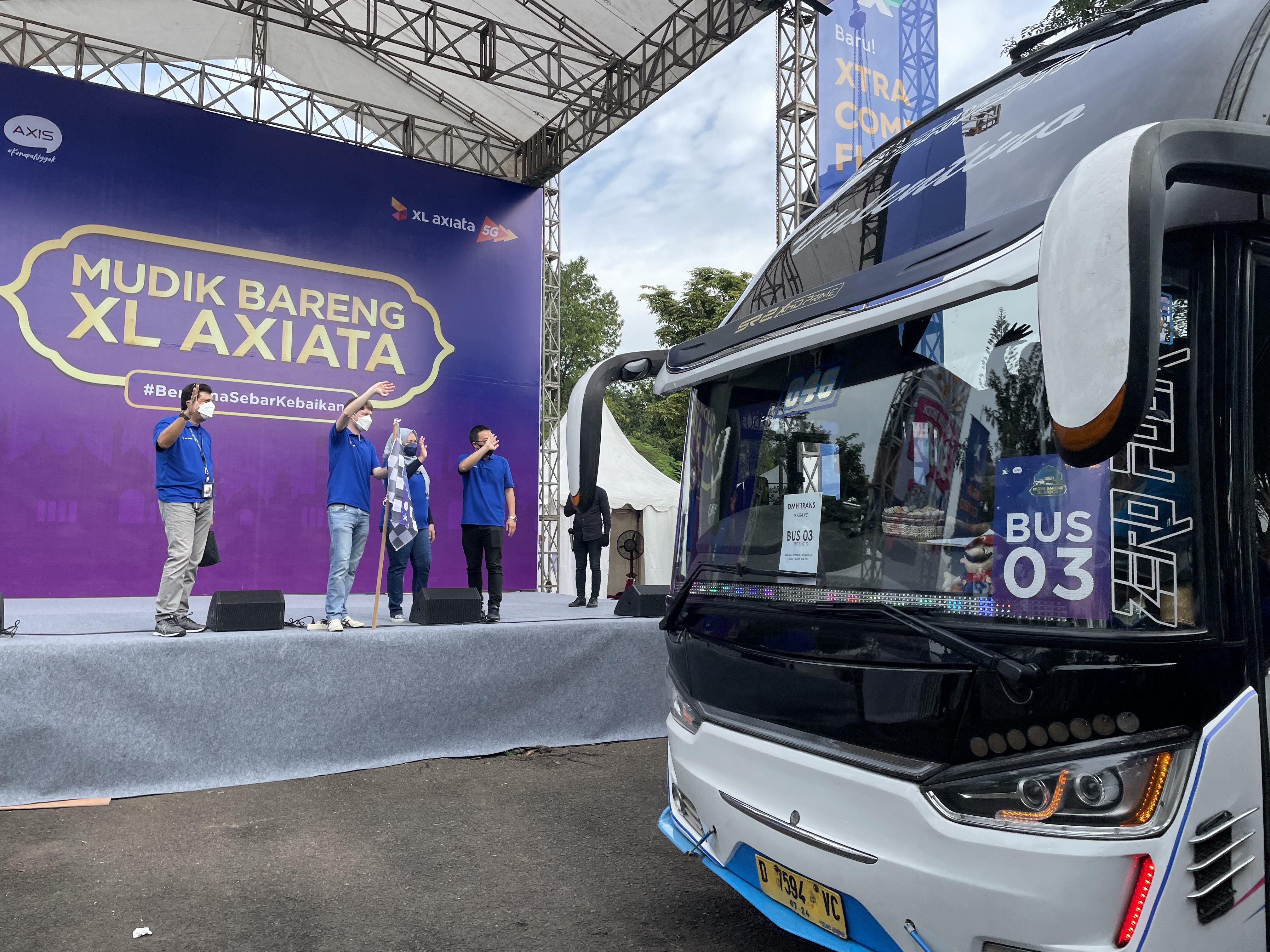 XL Axiata Fasilitasi 660 Mitra Penjualan Mudik Bareng 2022, Ada yang Naik Alphard