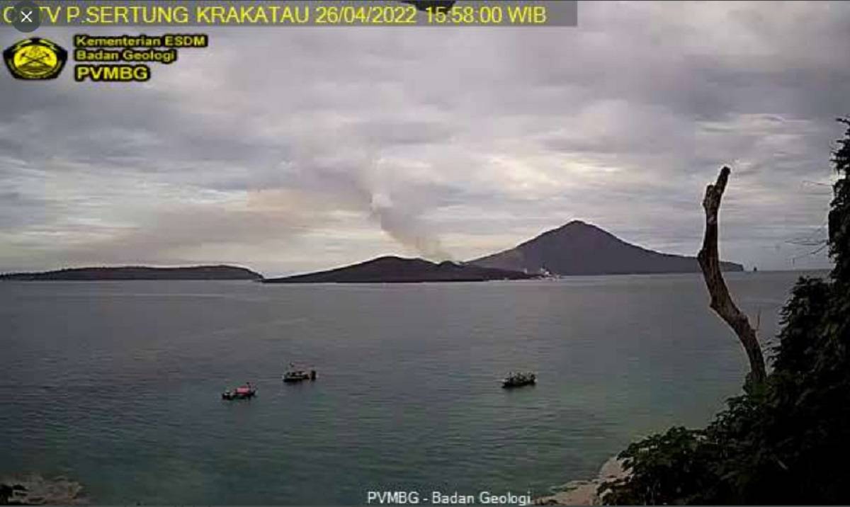 Gunung Anak Krakatau, Tumbuh Bongsor Sejak Tahun 1927