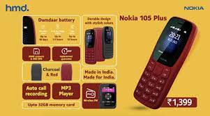 Nokia 105 2022 dan Nokia 105 Plus, Cuma Rp200 Ribuan