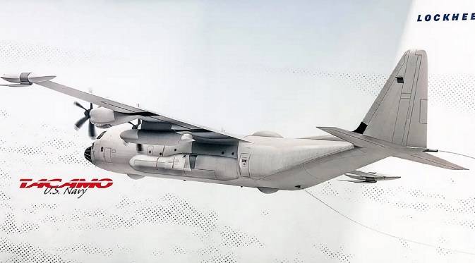 Penampakan Pertama The Next 'Pesawat Kiamat' Angkatan Laut AS, EC-130J TACAMO