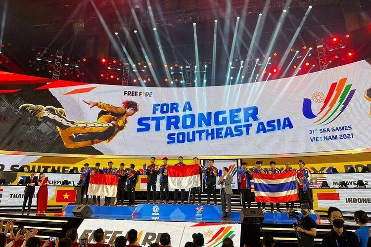 Timnas Esports Freefire Indonesia Raup Emas dan Perak di Sea games 2021 Hanoi