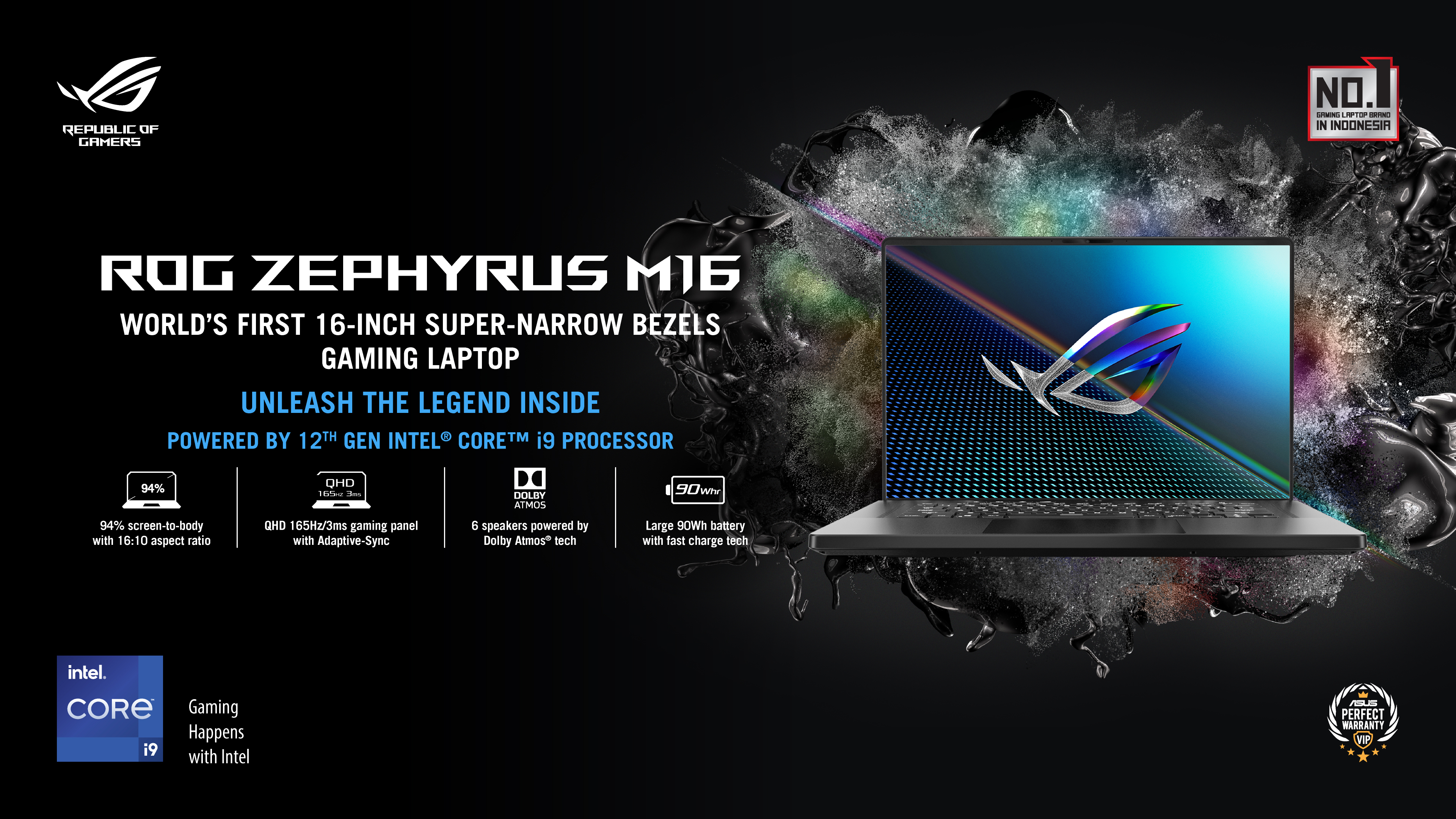 Asus Rilis Laptop Gaming ROG Zephyrus M16 di Indonesia