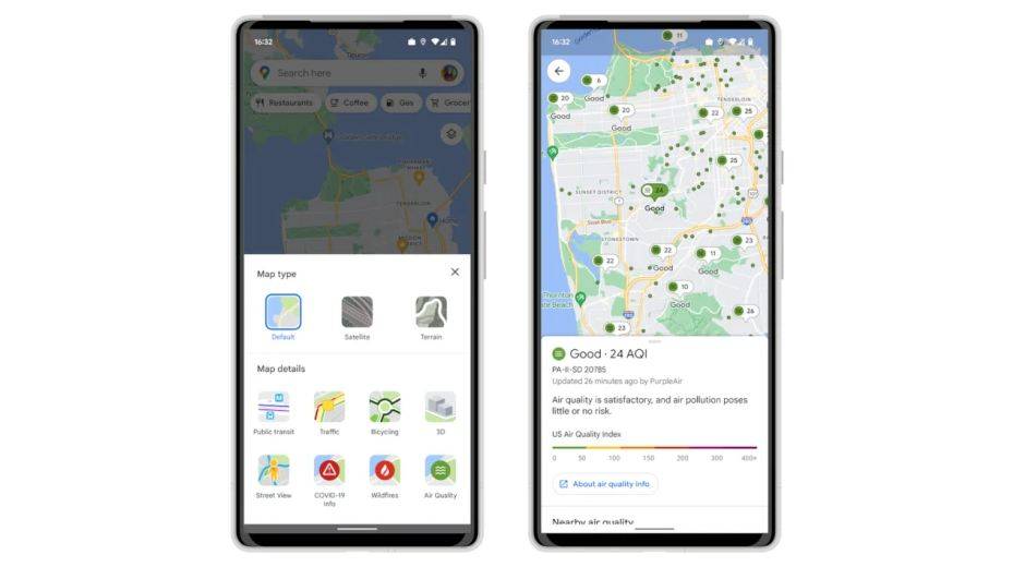 Google Maps Kini Bisa Ngecek Kualitas Udara di Sekitar Pengguna