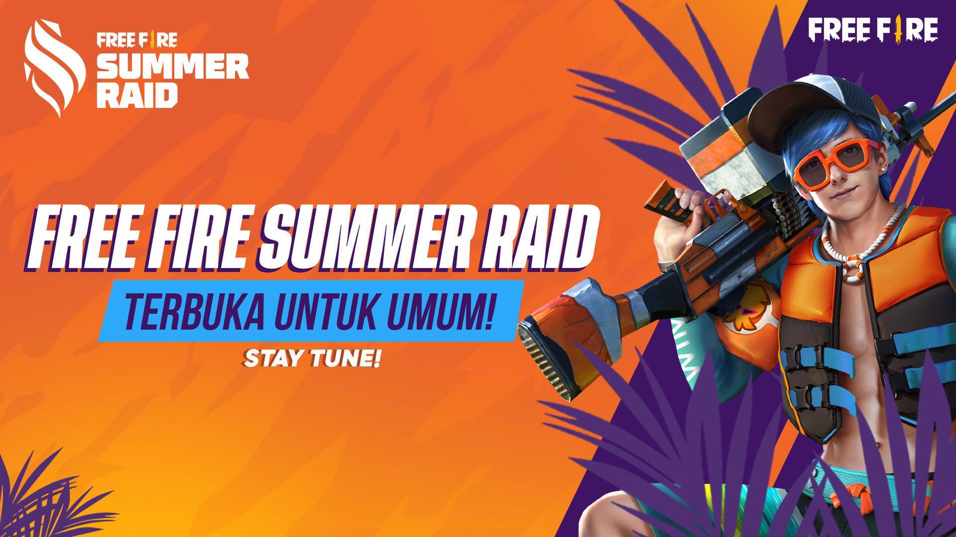 Ratusan Juta Rupiah Menunggu Survivors di Free Fire Summer Raid