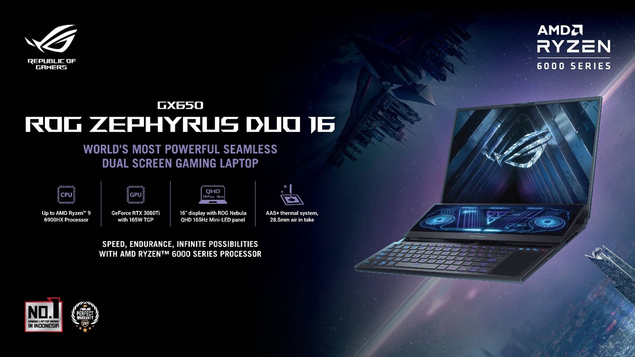 Begini Wujud Laptop Layar Ganda Nebula HDR Pertama di Dunia