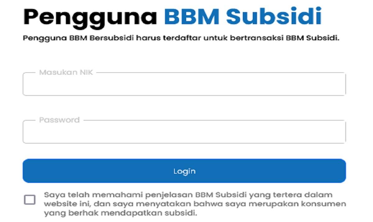 Cara Daftar Beli Pertalite dan Solar di Aplikasi atau Website MyPertamina