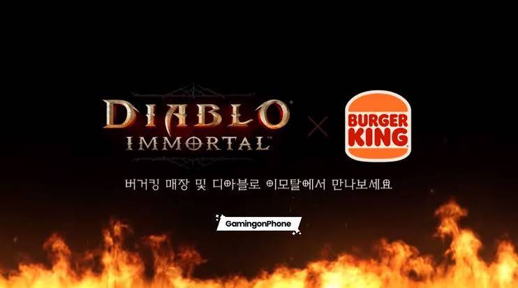 Diablo Immortal Kolaborasi Bareng Burger King, Bikin Burger Edisi Khusus