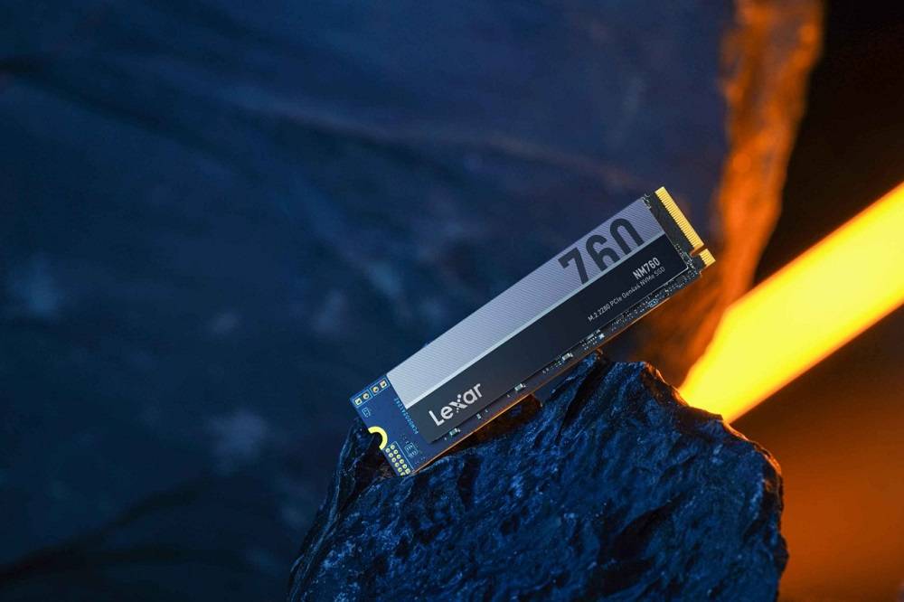 Lexar SSD PCIe Gen4X4 NVMe M.2 2280 NM760 Janjikan Kinerja Kecepatan Tinggi