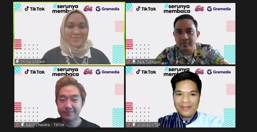 Sebarkan Semangat Membaca, TikTok Luncurkan Kampanye #SerunyaMembaca