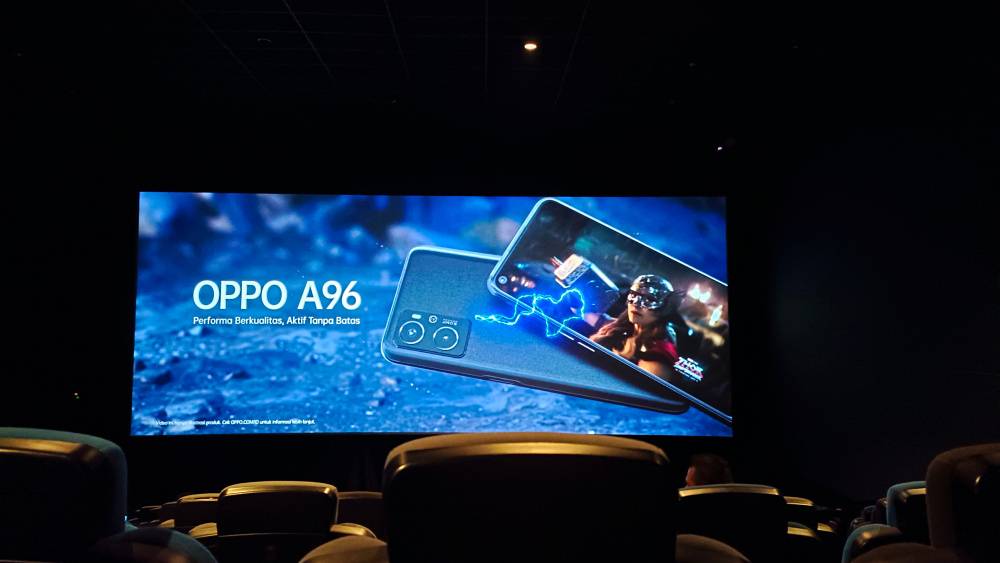 Gratis Tiket Bioskop, Penjualan Oppo A96 Meningkat