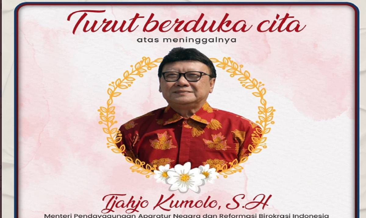 Tjahjo Kumolo Wafat, Warganet: Almarhum Orang Baik