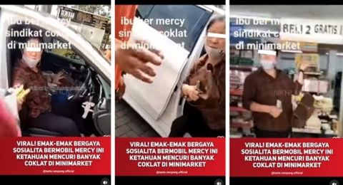 Viral Video Karyawan Alfamart Ciduk Pencuri Cokelat Naik Mercy