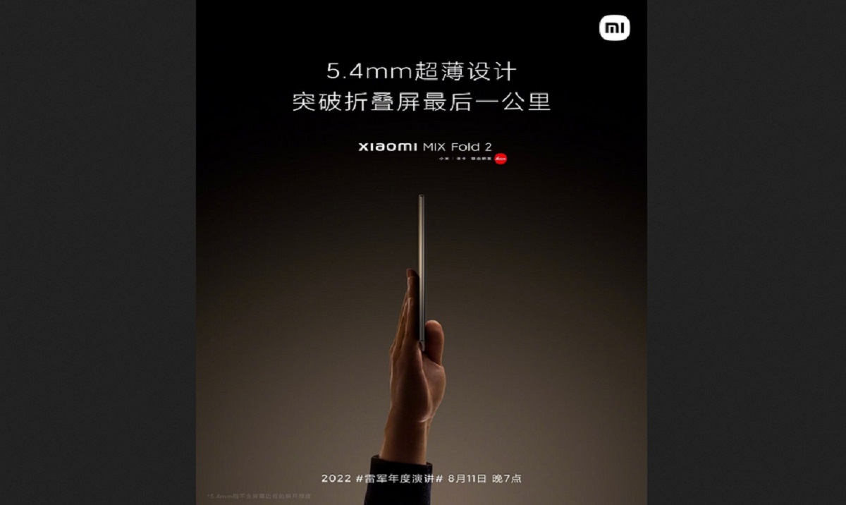 Meluncur Hari Ini, Xiaomi Mix Fold 2 Siap Bendung Galaxy Z Fold4
