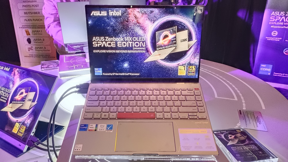 Asus Orbitkan Laptop Zenbook 14X OLED Edisi Spesial Bernuansa Luar Angkasa