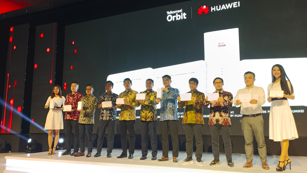 Gandeng Huawei, Telkomsel Luncurkan Tiga Perangkat Orbit Terbaru