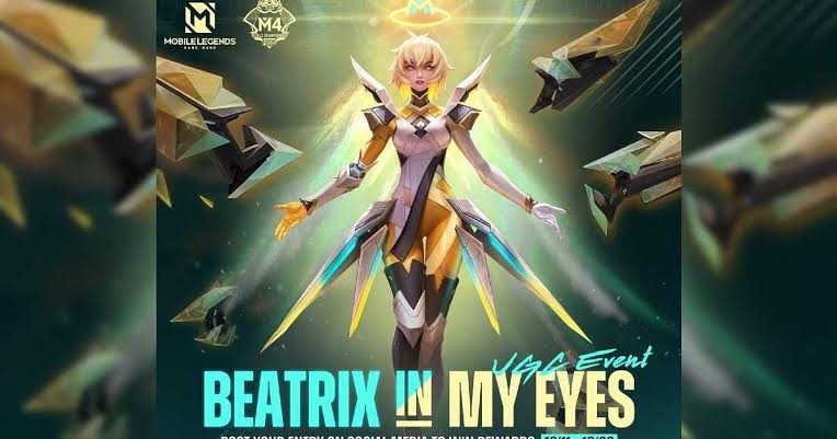 Tips Dapatkan Skin Beatrix di Event M4 Mobile Legends: Bang-Bang, Gratis!